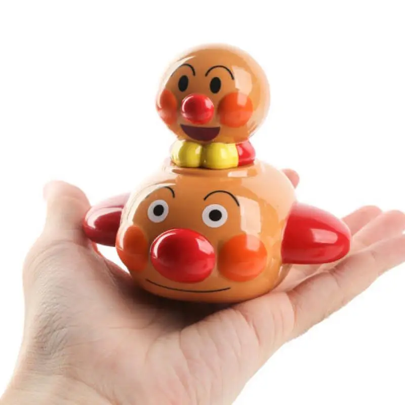 Kawaii Anpanman Anime Cartoon Creative Model Toy Car Doll Children\'s Cute Peripheral Decoration Friend Boys Girls Birthday Gifts