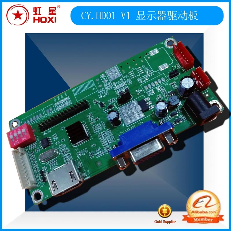 CY.HD01 Display driver board, display motherboard with VGA high-definition port, HDMI input, burn-free and testable screen