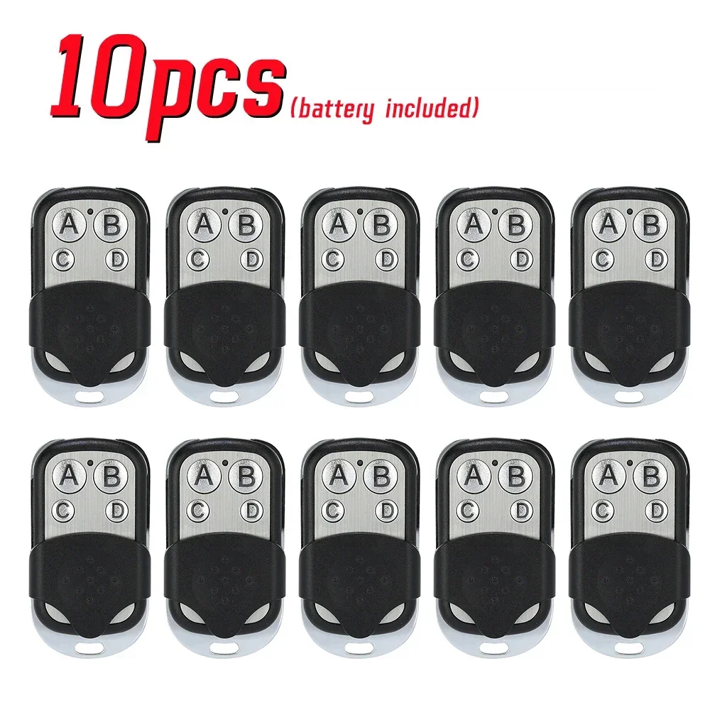 10pcs 315mhz Remote Control Electronic Garage Gate Door Opener Duplicator Clone Cloning Code