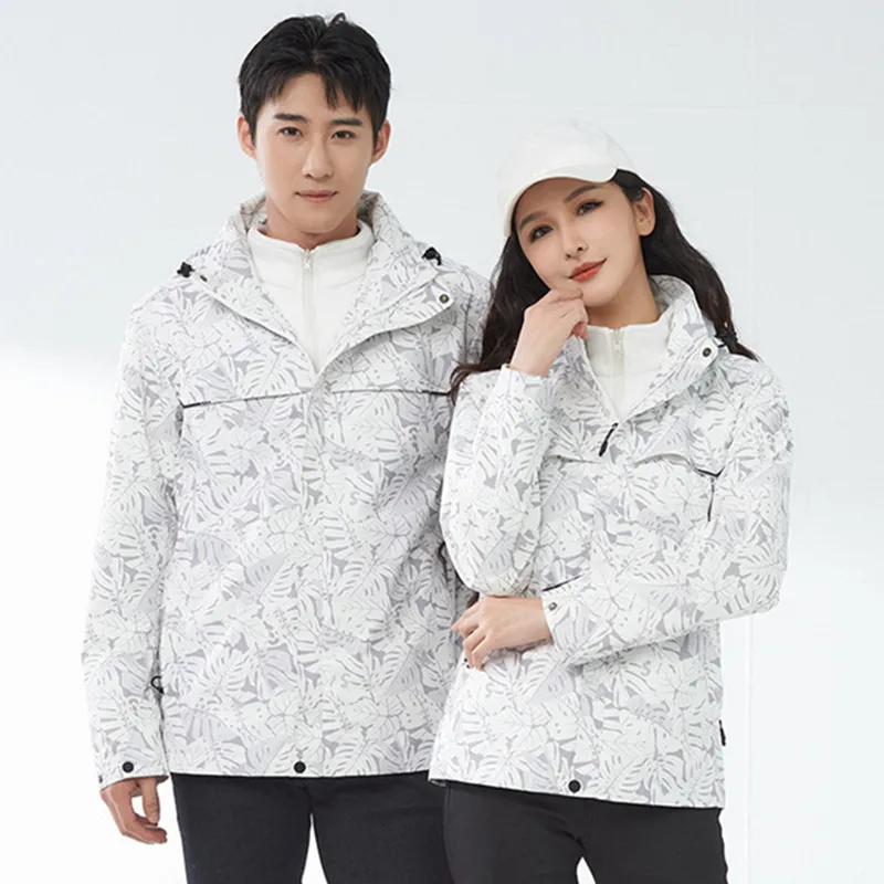 

Men Winter Windbreaker Jackets Women Fishing Wear Hiking Wind Thermal Mountaineering Fleece Ski Coat For Female Climbing Clothes