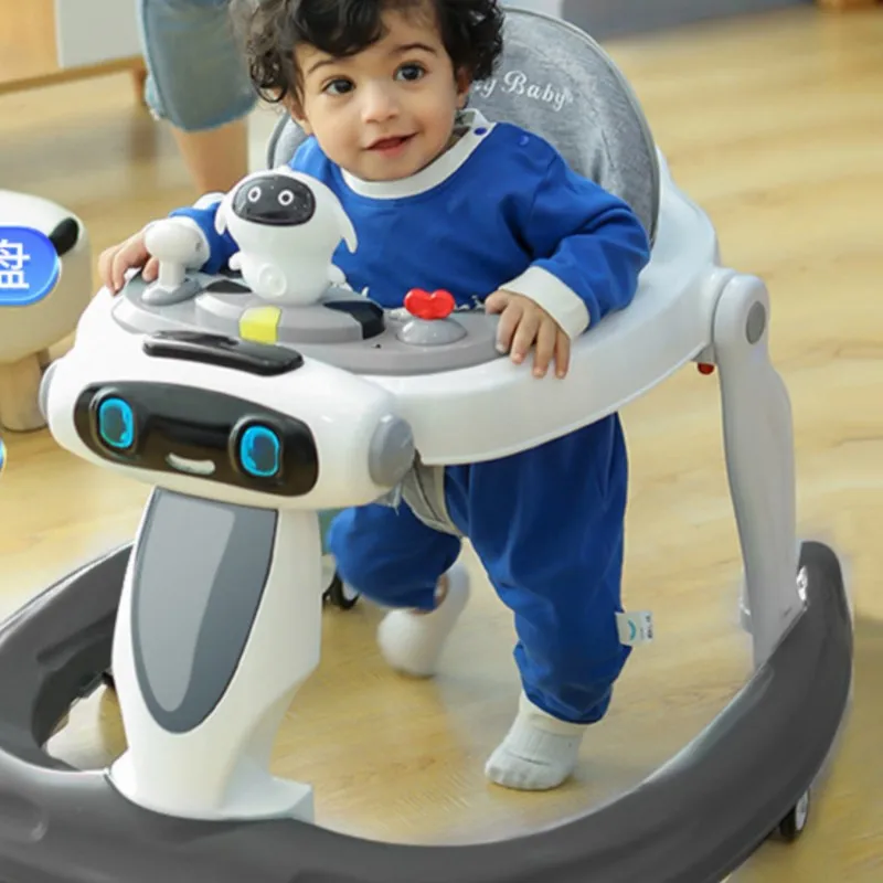 LazyChild Lauflernhilfe für Babys von Null bis Ein Jahr, verhindert Bogenbeine, verhindert Umkippen, multifunktional, schiebbar, faltbar
