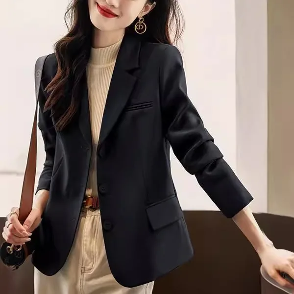 

Костюм Bla на заказ Jaet, женский весенне-осенний приталенный костюм, формальный костюм в стиле вестерн на пуговицах, полиэстер, китайский заказ