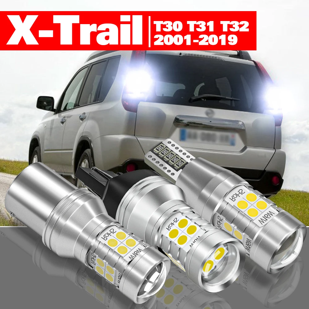 

For Nissan X-Trail X Trail XTrail T30 T31 T32 2001-2019 2pcs LED Reverse Light Backup Lamp Accessories 2014 2015 2016 2017 2018