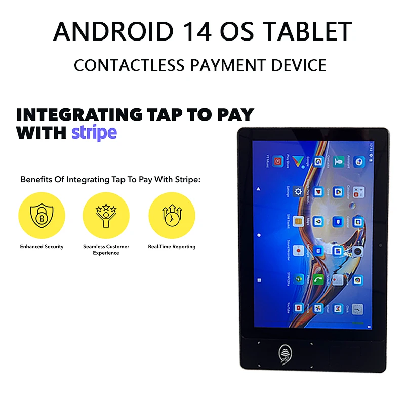 Factory price Android 14 tablet NFC terminal 10 Inch Tap to pay Restaurant Ordering Tablet PC For contactless Payment H101