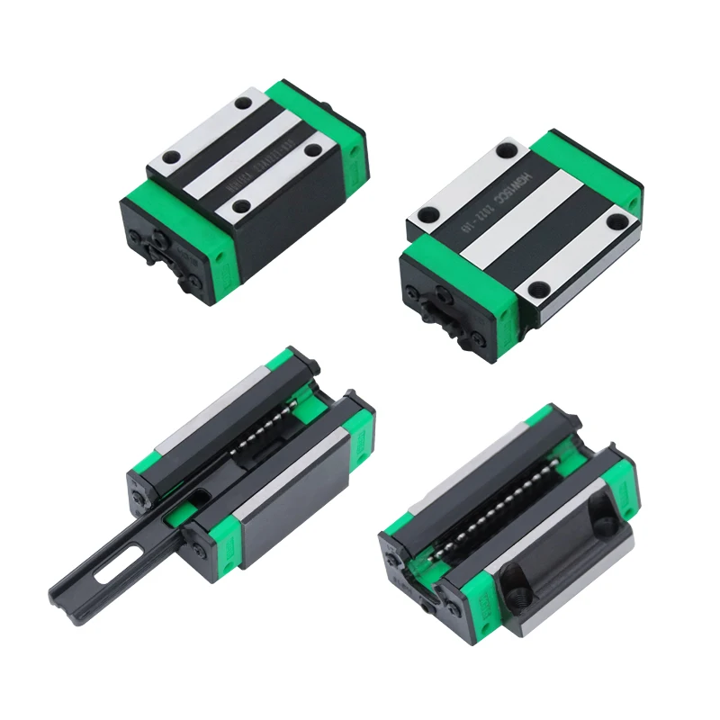 RXTNC 2pcs HGR15 HGR20 L200-500mm Square Linear Guide Rail+4PC HGH15CA HGH20CA /HGW15CC HGW20CC  For CNC Engraving