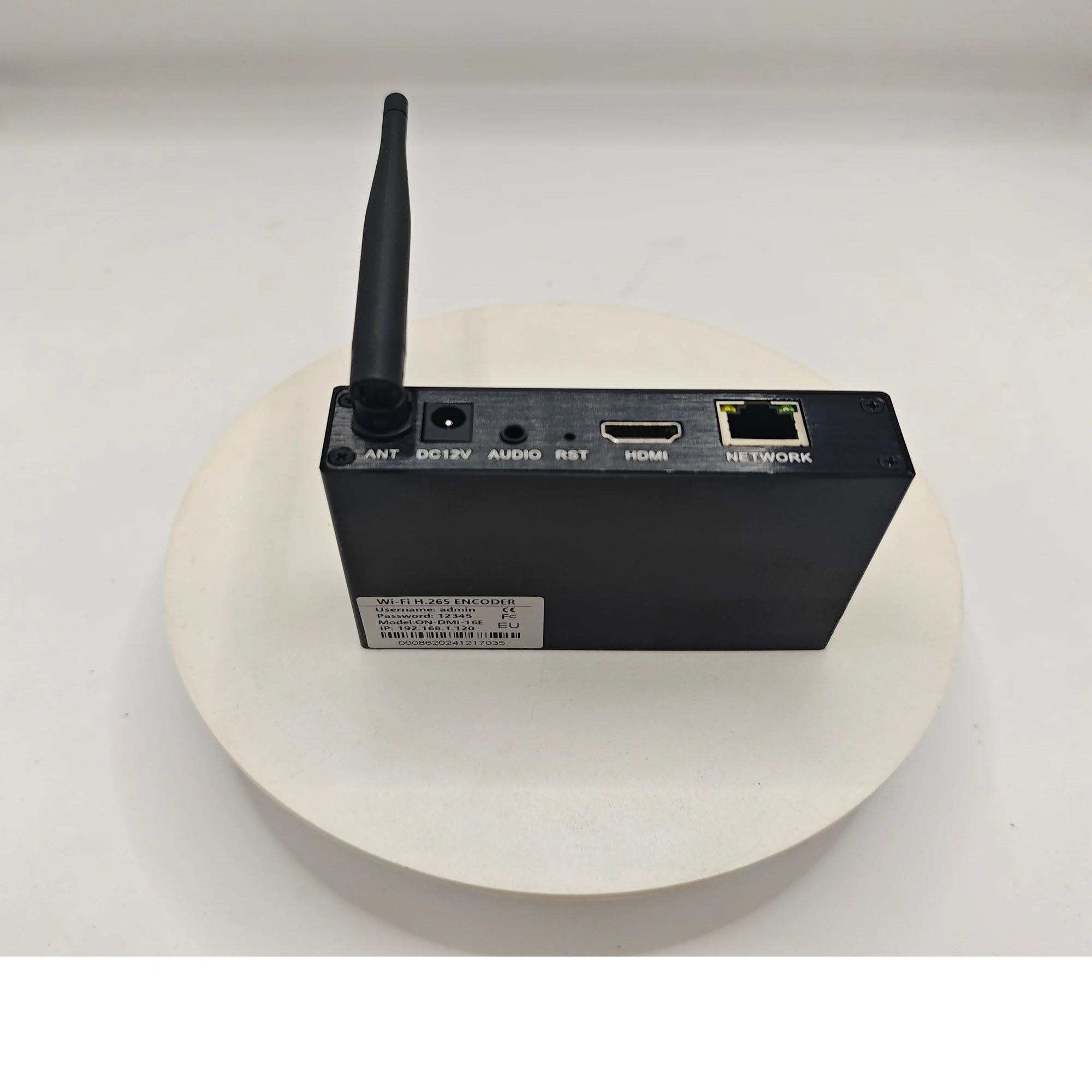 WiFi Wireless HD Video Encoder H265 H264 HEVC IPTV CATV Hdmi to IP RTMP SRT UDP HLS RTSP Live Streaming on the Internet view 4