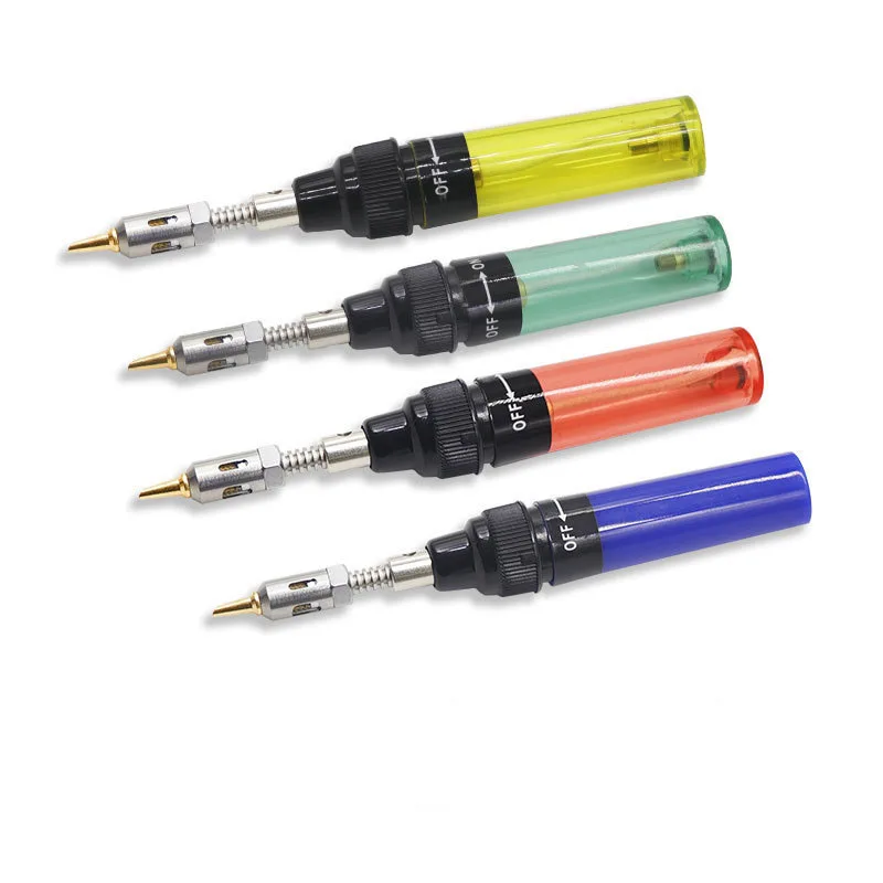 Automotive Electronics Torch Soldering Iron Butane Gas Soldering Iron Pen Welding Repair Tool Kit