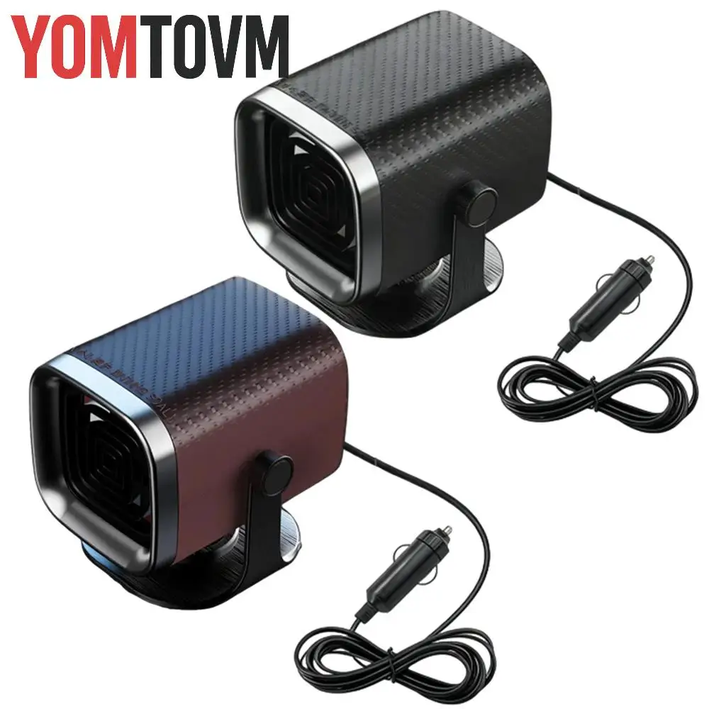 For Pickup Truck Minivan 24V 150W Car Windshield Heater Demister Plug-in Cigarette Lighter Warm Air Blower Interior Mist Remover
