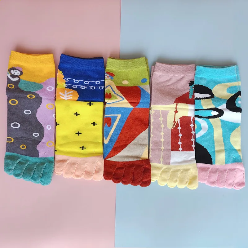 

Toe Socks Pack, Five Finger Socks For Female