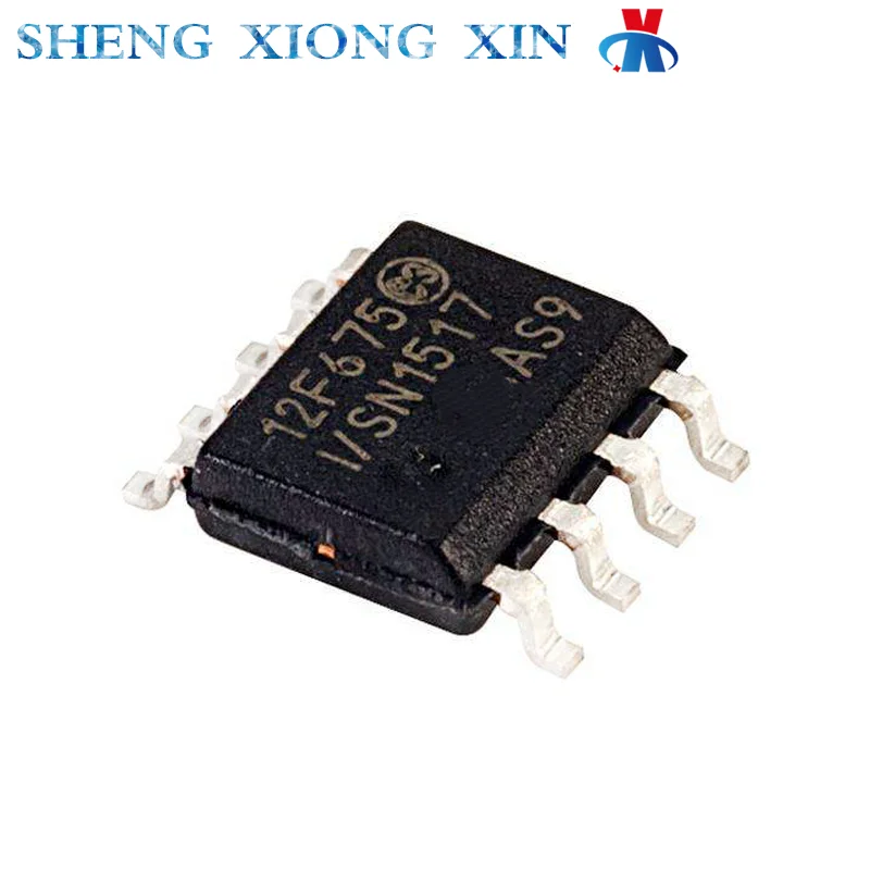 5~10pcs/Lot PIC12F675-I/SN PIC12F629-I-SN SOP-8 PIC12F675 PIC12F629 8-bit Microcontroller -MCU 12F629 12F675 Integrated Circuit