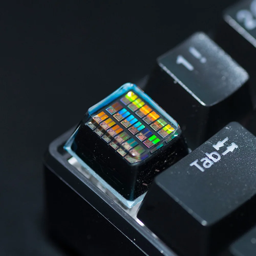 ESC Keys Chip Keycaps Personalized Resin Keycaps Mechanical Keyboard Keycaps PC Gaming Accessories Gifts Cherry OEM XDA Height