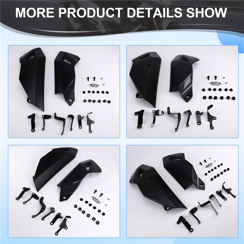 دائم دراجة نارية البطن عموم تحت القلنسوة هدية المحرك المفسد الحامي السفلي لهوندا CB1000 الدبور CB1000 الدبور SP 2025- Bl #6