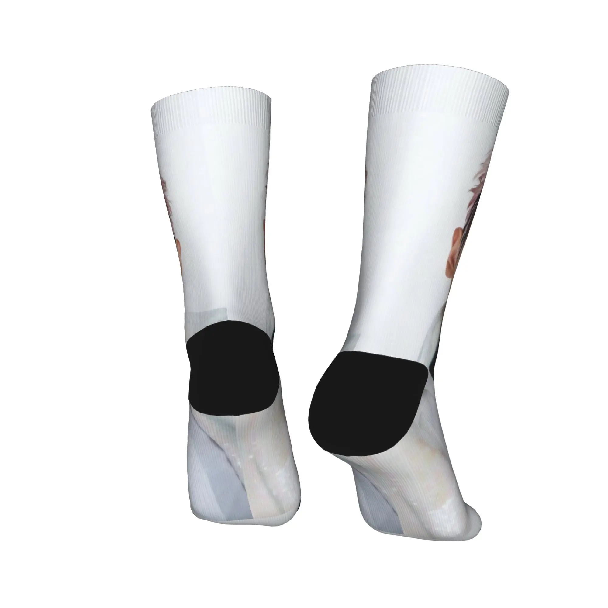 ถุงเท้าลายตลกของนักร้องเกาหลี T-TOP ถุงเท้ากันลื่นสำหรับฤดูหนาว ถุงเท้าผู้ชายคุณภาพสูง ลายสวยงาม ถุงเท้าสำหรับเล่นกีฬากลางแจ้ง