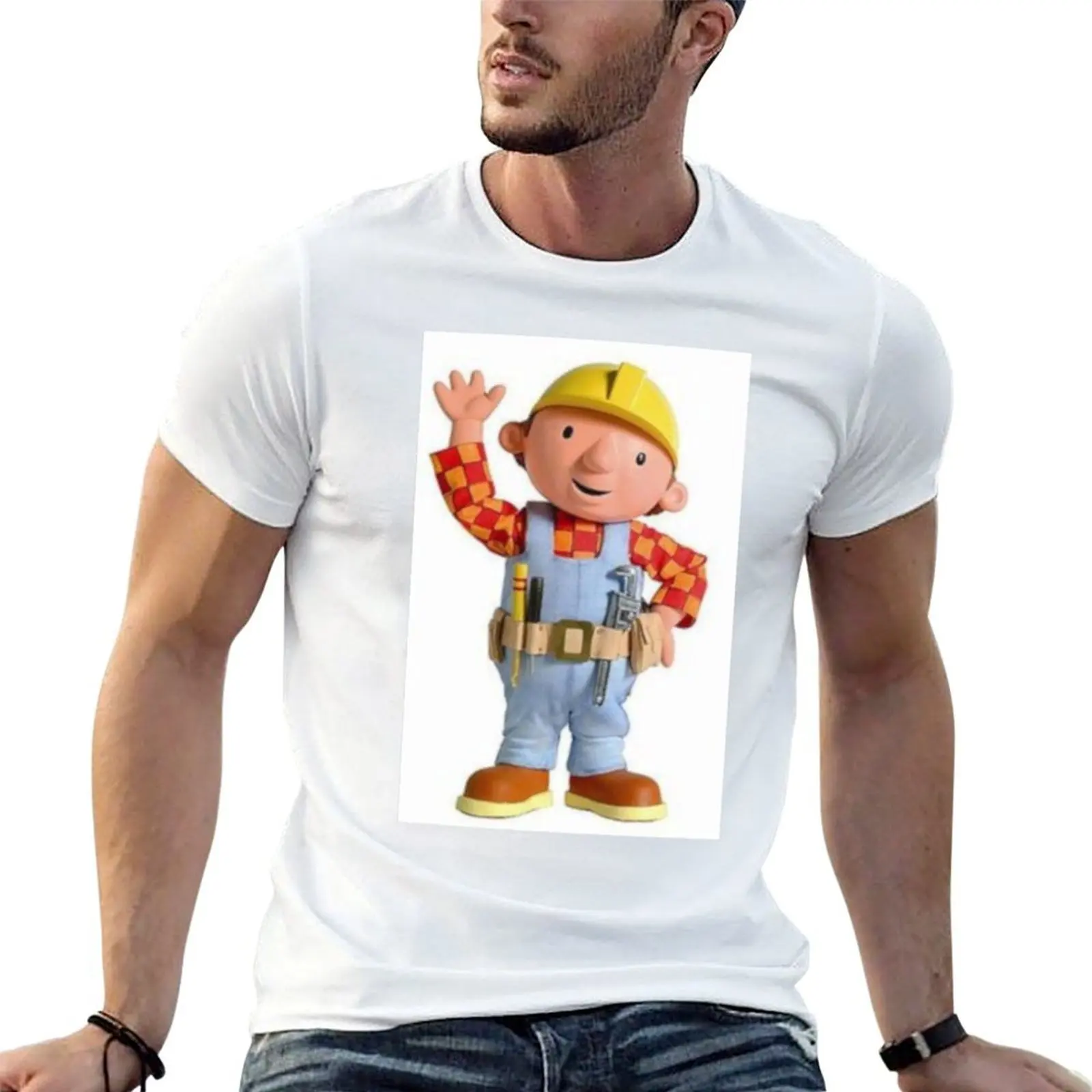 

Bob the Builder T-Shirt t shirt personalised mens graphic t shirts anime t shirts oversize T-Shirt