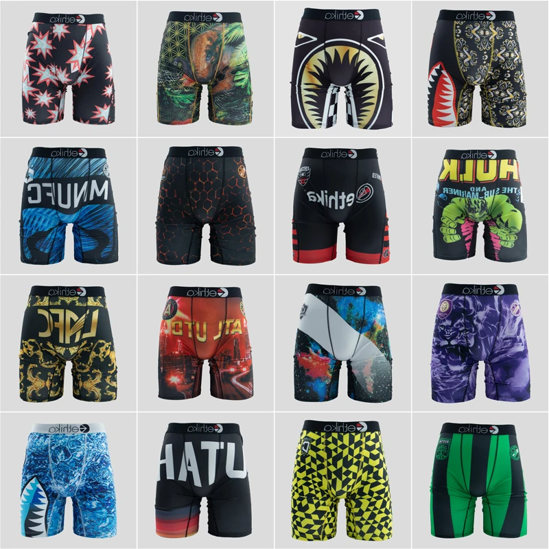 Men Underwear Breathable Sexy Men's Panties Lingerie Underpants Male Plus Size L-XXXL Man Boxers Fashion Print Men Boxer Trunks