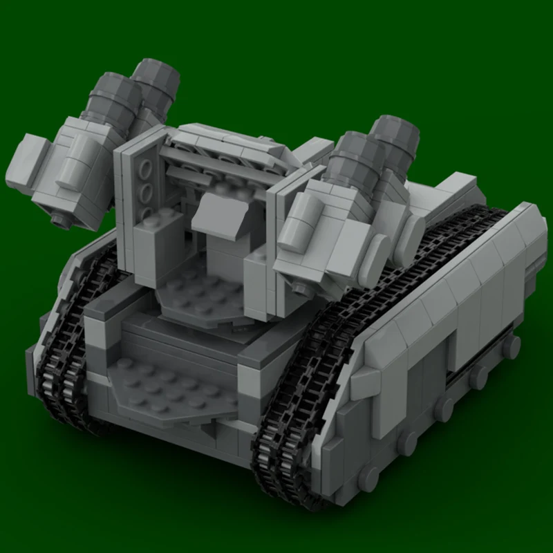 군용 포병 탱크 모델 MOC 빌딩 블록 전쟁 장비 모듈형 기술 선물 휴일 조립 어린이 장난감 세트