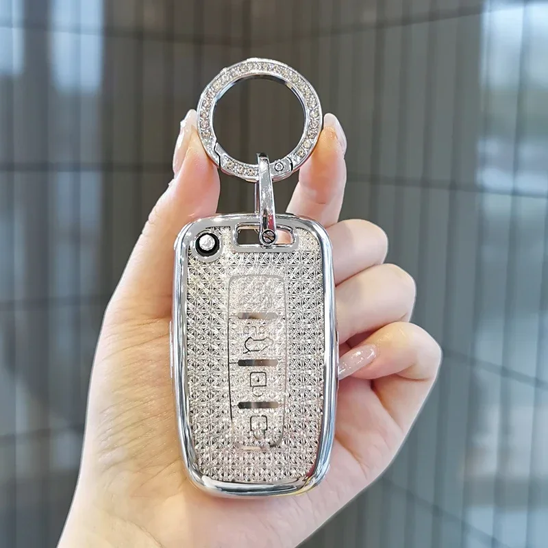 

Suitable for Kia K5 Keycase K2 Sportage R Borrego Soul Sonata Cadenza Shuma Forte Sorento Keycover Keyshell Keychain Case