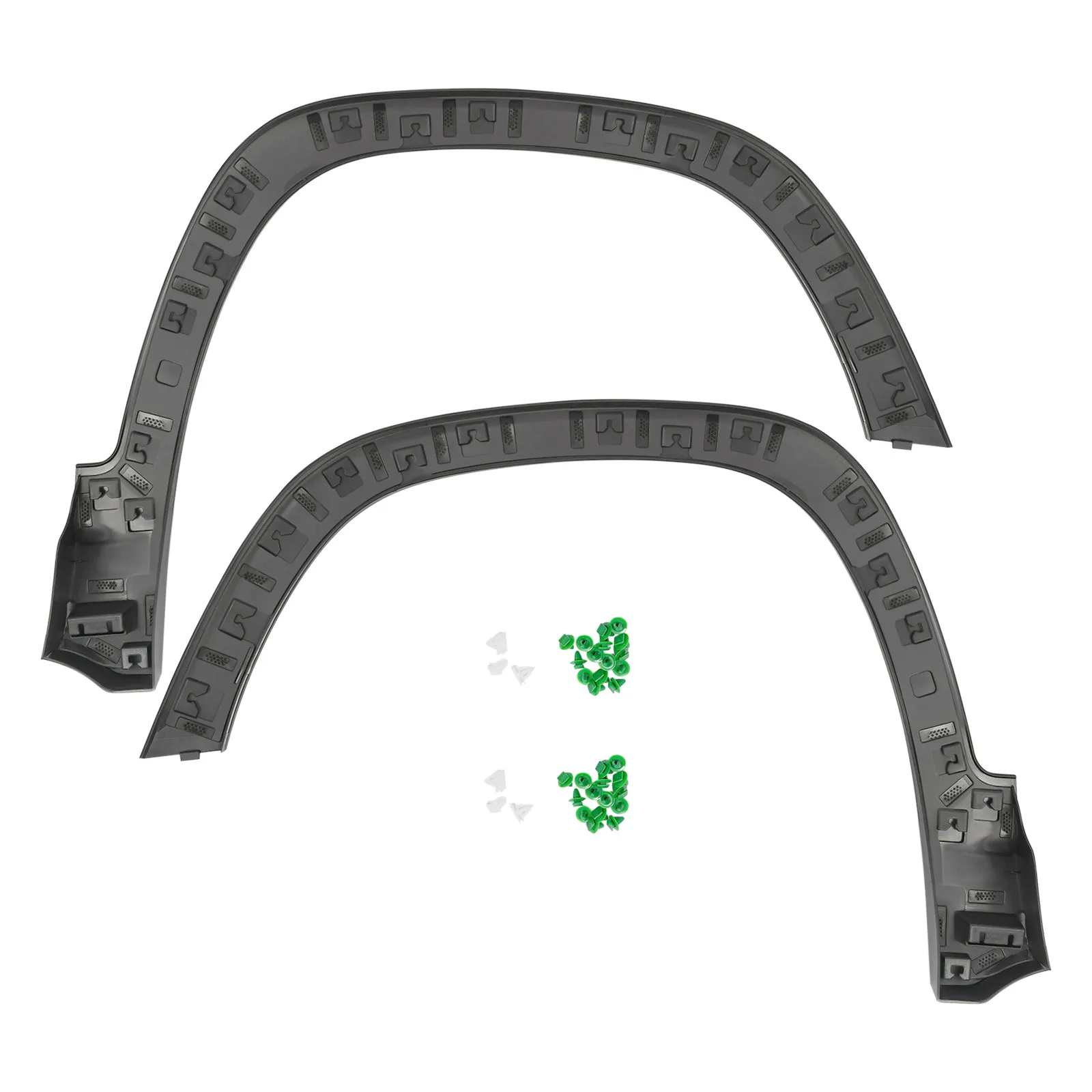 High Quality New Front Fender Flares Set (Left+Right) for 2018-2023 GMC Terrain (AT/SL/SLE/SLT), OE 84579557 & 84579535