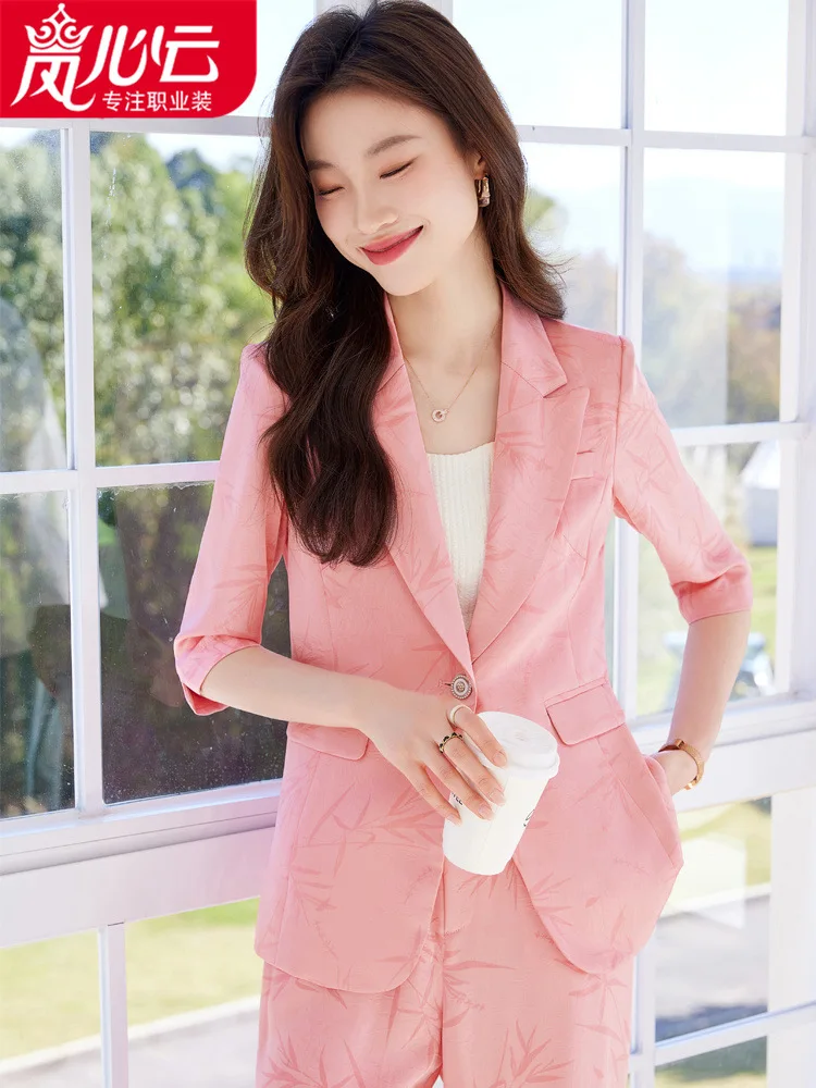 

Business Suit Tailored Suit Formal Clothes Women's Suit Overalls Dignified Goddess Fan Gao End This Year's Fashion Design Sense9