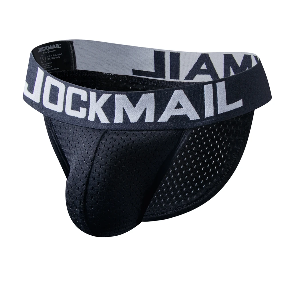 Jockmail 2023 Soft Mesh Sexy Man\'s Underwear Briefs New Men\'s Briefs Bikini Gay Underwear Men\'s Lingerie Funny Men Underwear