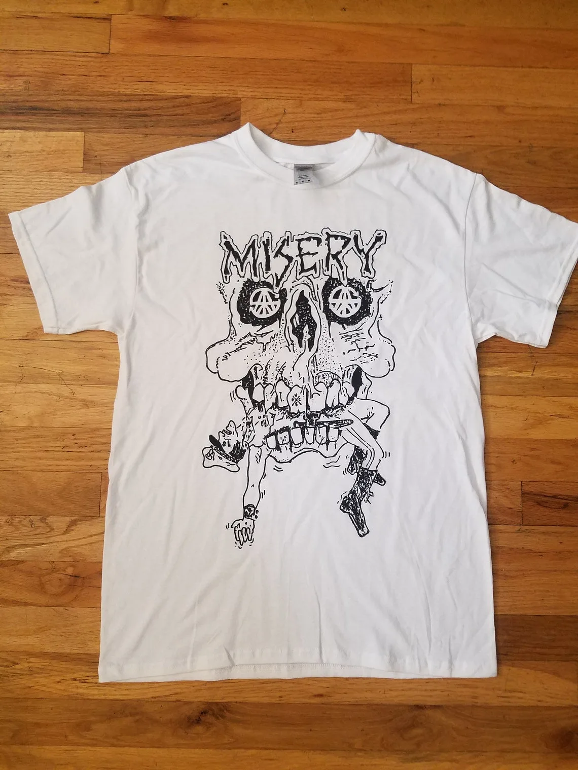 

Misery Cop Skull T Shirt UNISEX