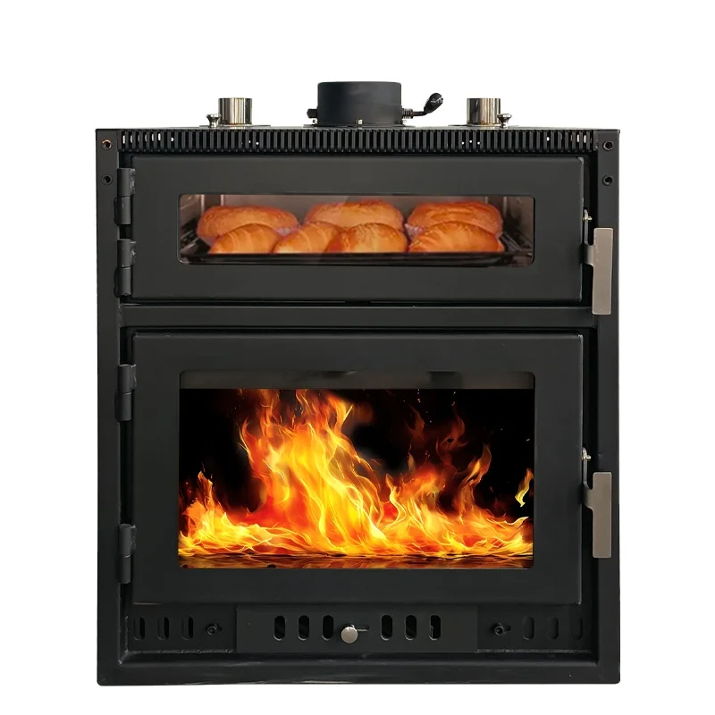 

Energy-saving, practical, unique and easy-to-operate wood-burning fireplace