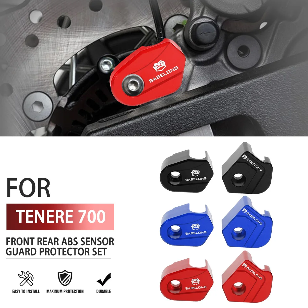 

For Yamaha Tenere700 Tenere 700 Rally Edition 2019 2020 2021 2022 2023 2024 Motorcycle Front Rear ABS Sensor Guard Protector Set