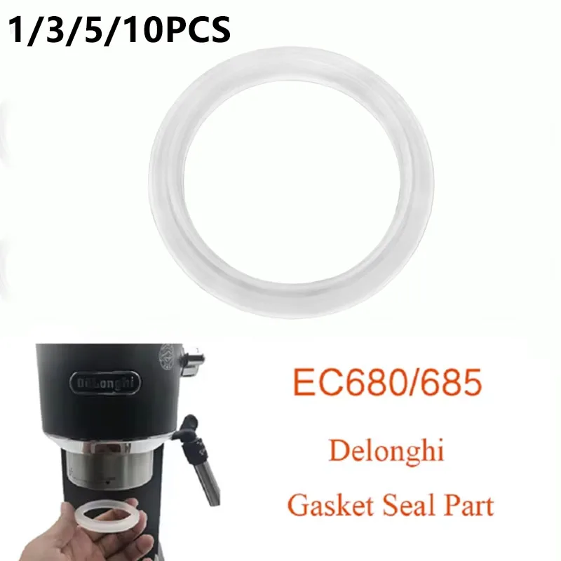 Delonghi EC9335M Gasket Seal Part Brewing Head Silicone Rubber Ring Group Gasket Replacement For Delonghi Dedica EC680/685