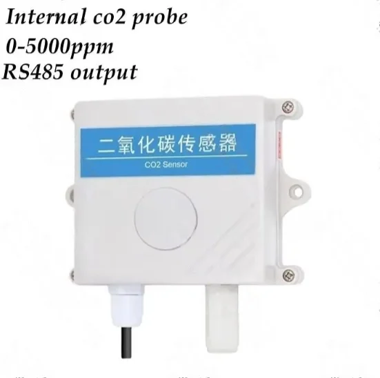 all carbon dioxide transmitter carbon dioxide sensor co2 transmitter industrial rs485 4-20MA 0-5V 0-10V output 5000PPM 10000ppm