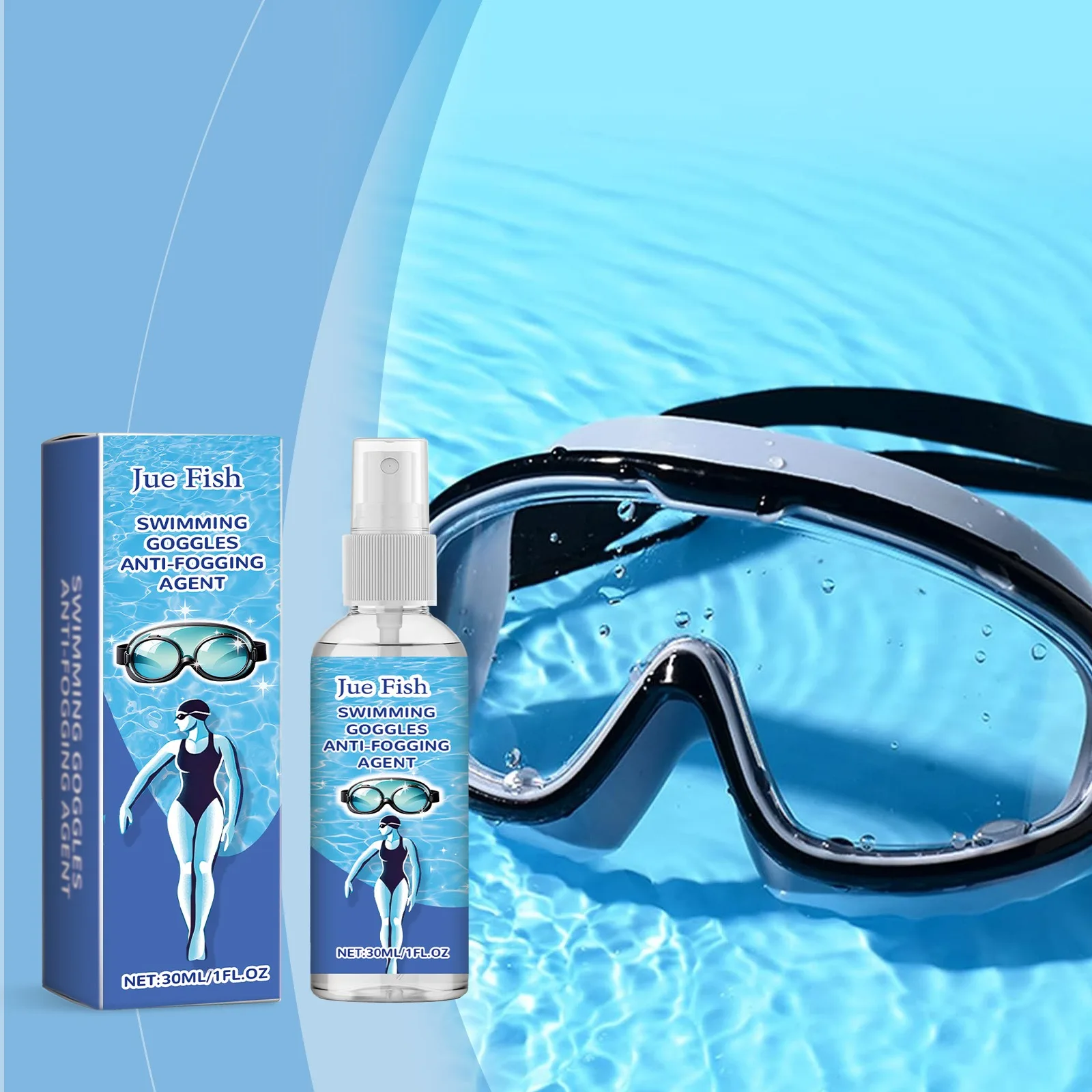 Anti Fog Spray For Swimming Goggles Sunglasses Eyeglasses Screen Anti Fogging Lens Cleaner Mist Multi Purpose Lens Care Liquid