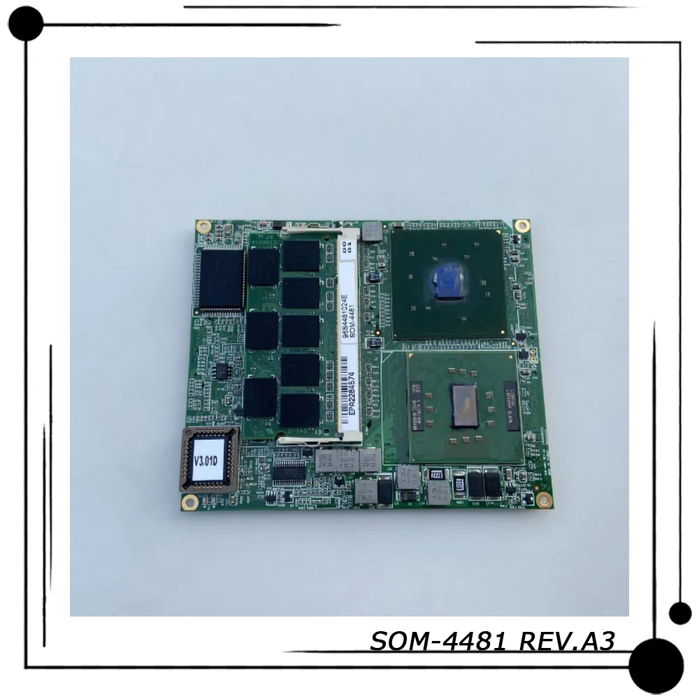 

SOM-4481 SOM-4481 REV.A3 оригинальная материнская плата для Advantech ETX встроенного процессора, высокое качество, полностью протестирована, быстрая доставка