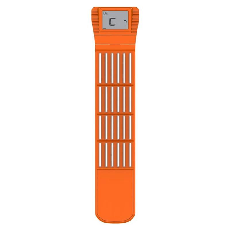 

A51Q-NEW Guitar Chord Trainer Portable Guitar Neck Chord Practice Tool For Beginner Rotating Chart Screen Silent Practice