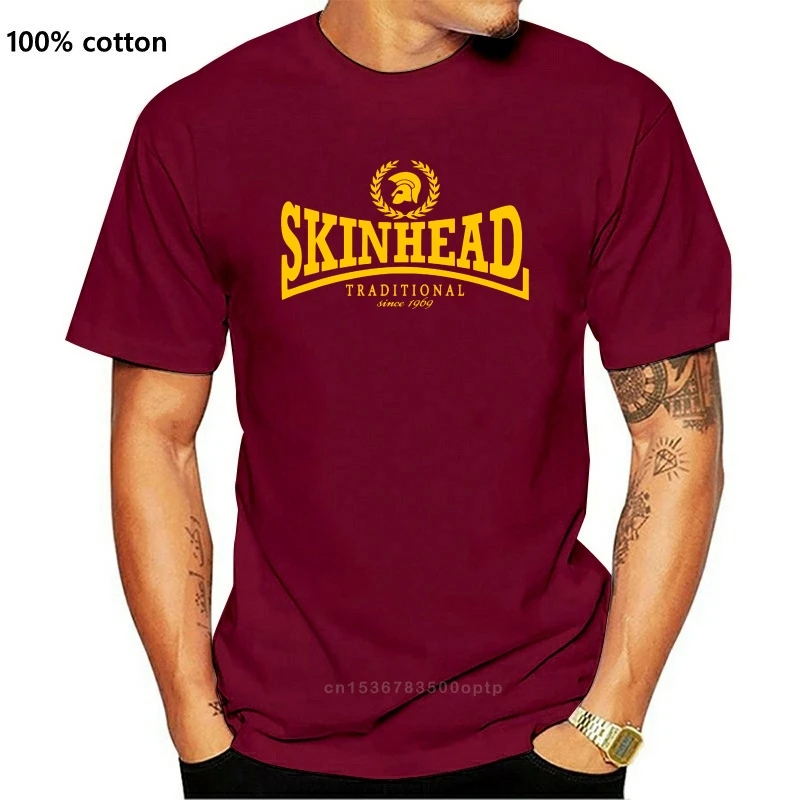 SKINHEAD Traditional T-Shirt New Size S-XXL oi! SKINHEAD Punk working class Oi