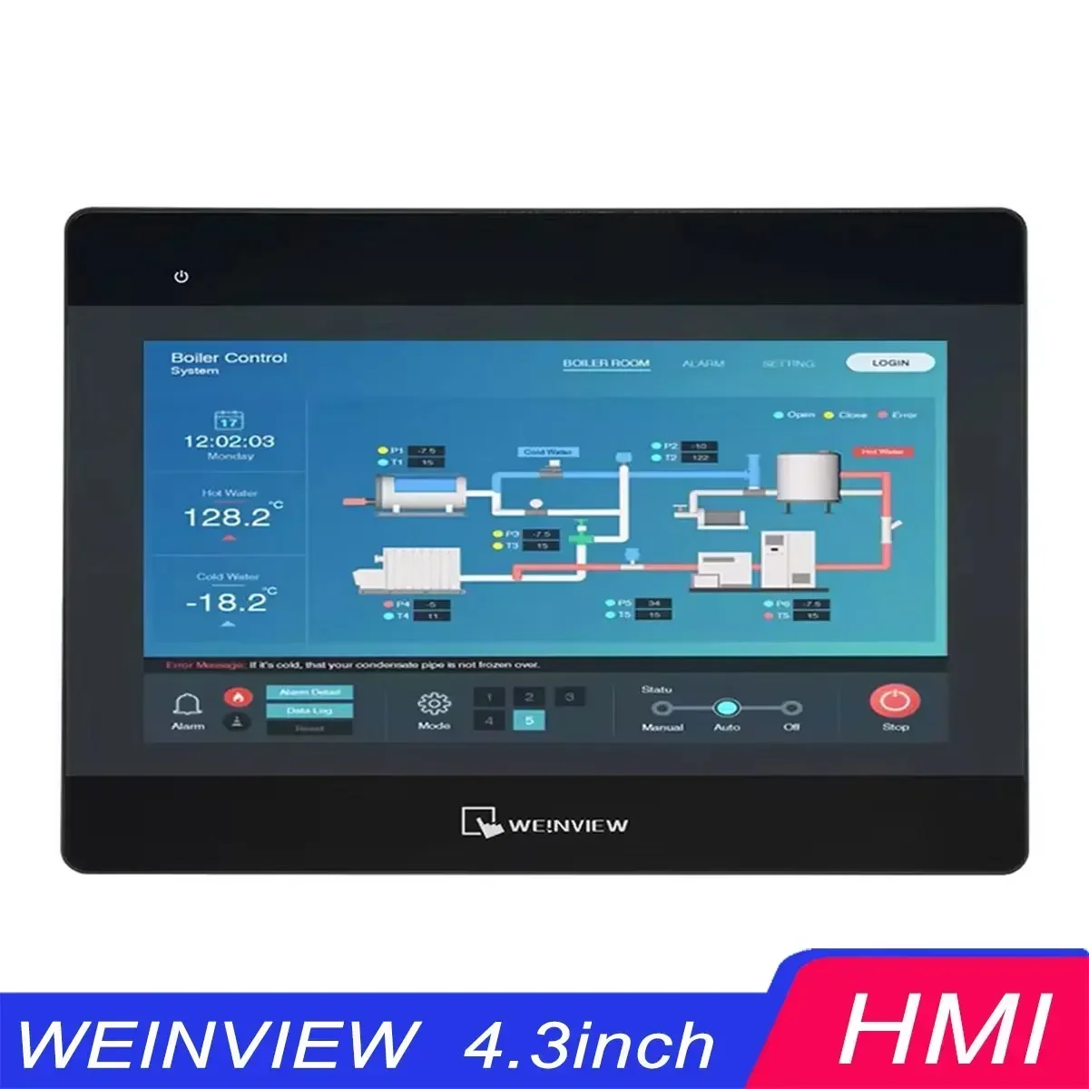 WEINVIEW 100% Nuovo HMI originale da 4,3 pollici con Ethernet MT8051iE MT8052iP Interfaccia uomo-macchina Weintek