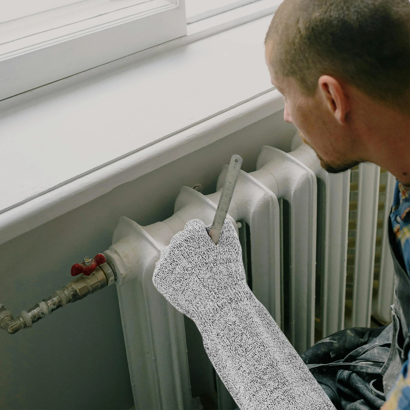 

Cut Resistant Gloves Sleeves for Men Arm Protector Covers Protective with Protection