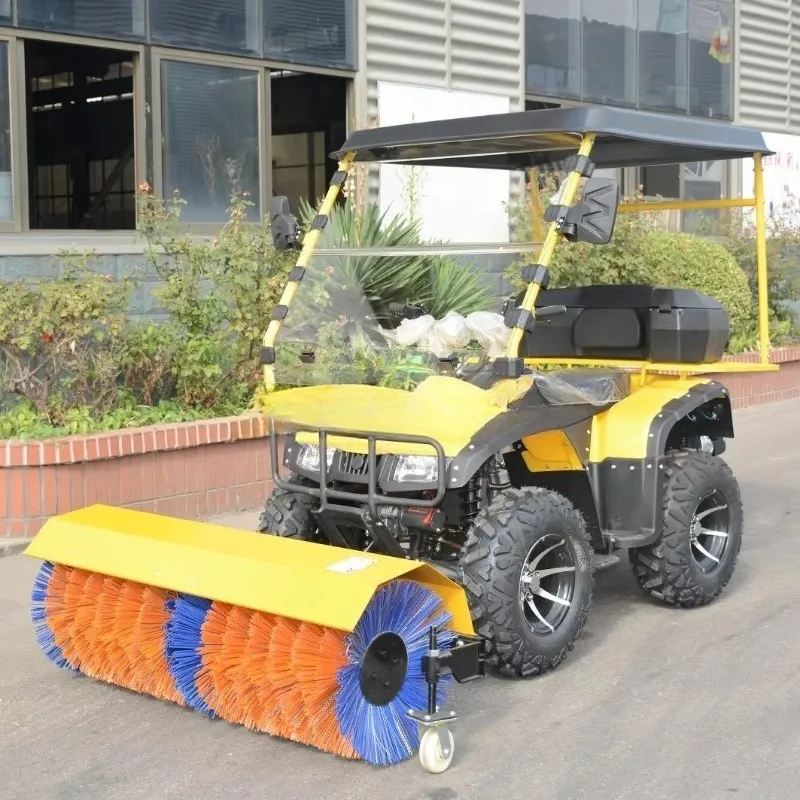 Core Components Engine and Gear-Snow Plow Machine Beach Sand Sweeper Efficient Snow Clearing Tool