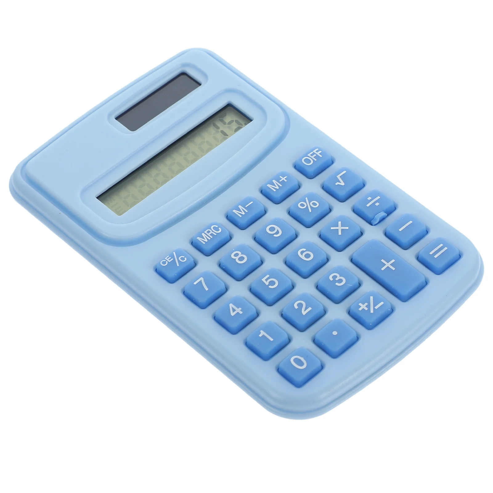 Small Calculator Space-saving Portable Electronic Convenient for Students Programmable Division Candy Color Decor Plastic Basic