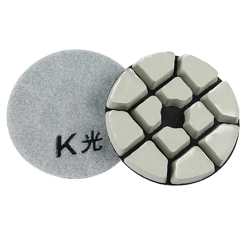 1pc 3inch 80mm Dry/Wet Polishing Pads For Granite Quartz Marble Concrete Grinding Polishing Accessories