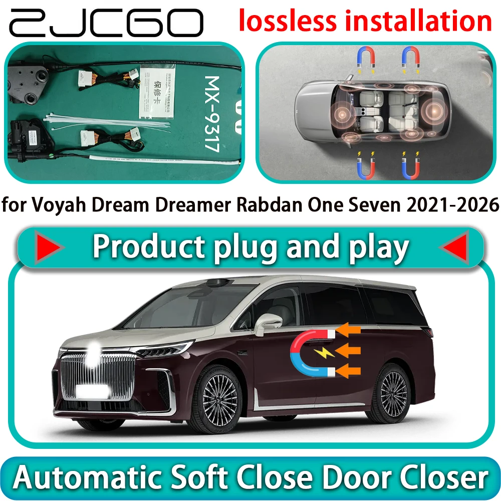 

for Voyah Dream Dreamer Rabdan One Seven 2021-2026 OEM Auto Pull Soft Close Door Kit Power Latch Door Catch Soft Closing Assist