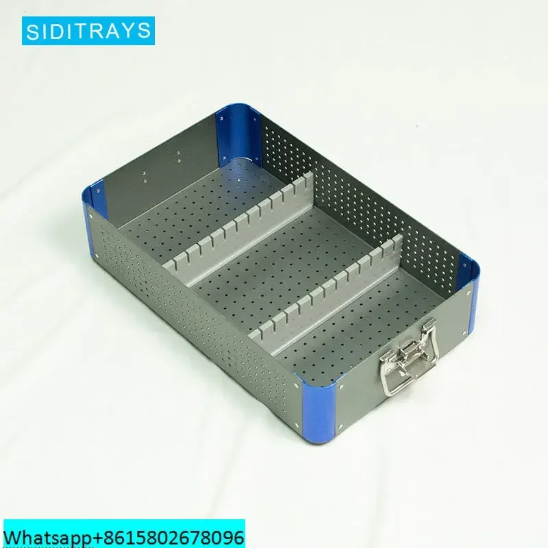 Thoracic surgery instrument box Thoracoscopy instrument disinfection box Thoracoscopy double joint