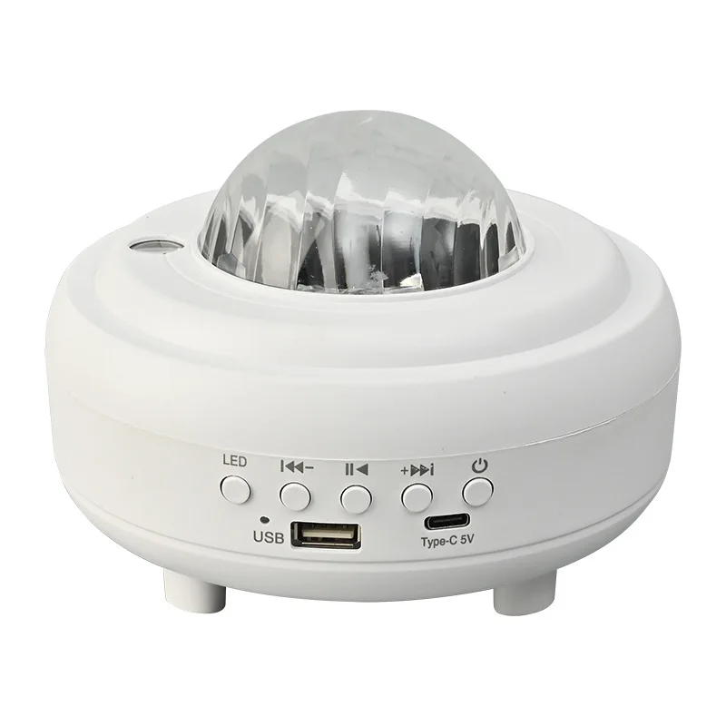 Nuovo Bluetooth Audio Star Light Moon-Light lampada lampada di proiezione ambiente luce Subwoofer colorato artico
