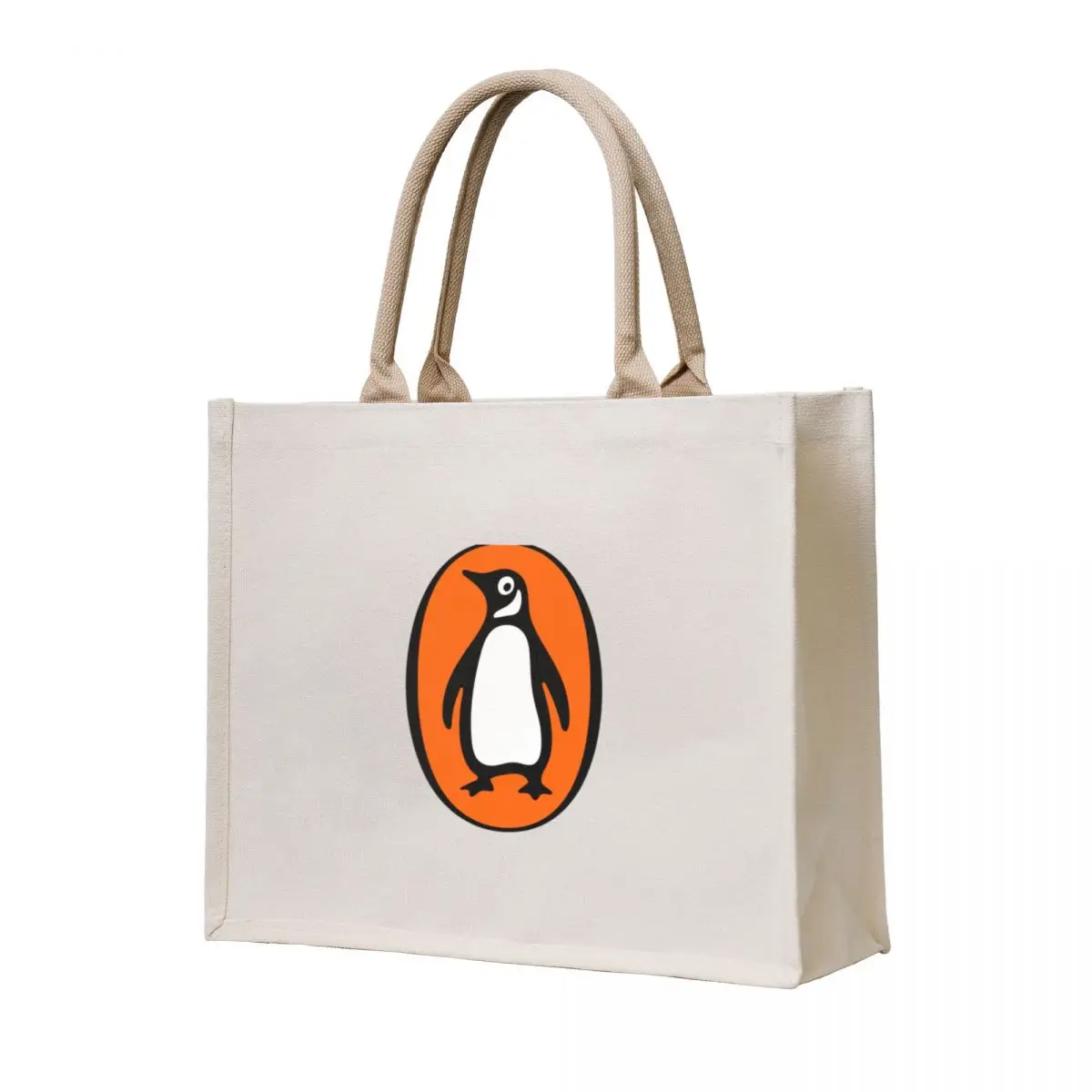

Penguin Books Essential T-Shirt Tote Bag bags for women Canvas bag foldable reusable bag