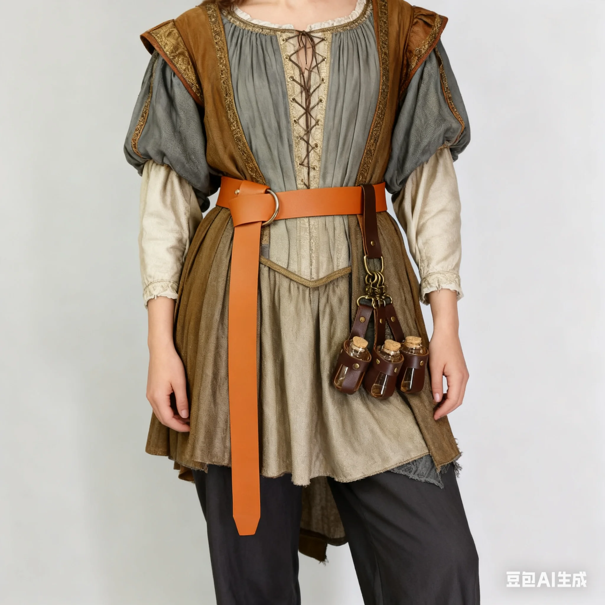 

Средневековый алхимический ремень из искусственной кожи, набор аксессуаров для волшебных бутылок — рынок эпохи Возрождения и аксессуары для ролевых ремней