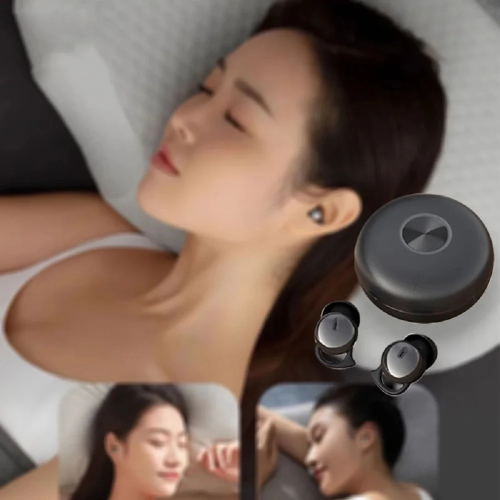 Nuevos auriculares inalámbricos para dormir, auriculares intrauditivos Bluetooth resistentes al agua, miniauriculares invisibles TWS, auriculares deportivos estéreo HIFI para juegos