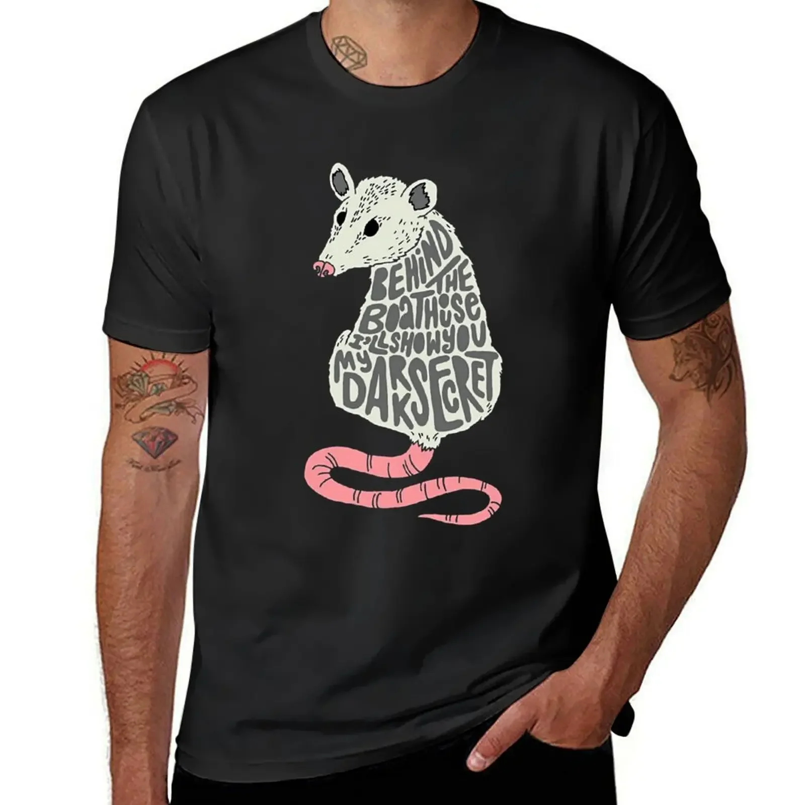 

Possum Kingdom T-Shirt shirts graphic tee boys animal print anime stuff t shirts for men cotton