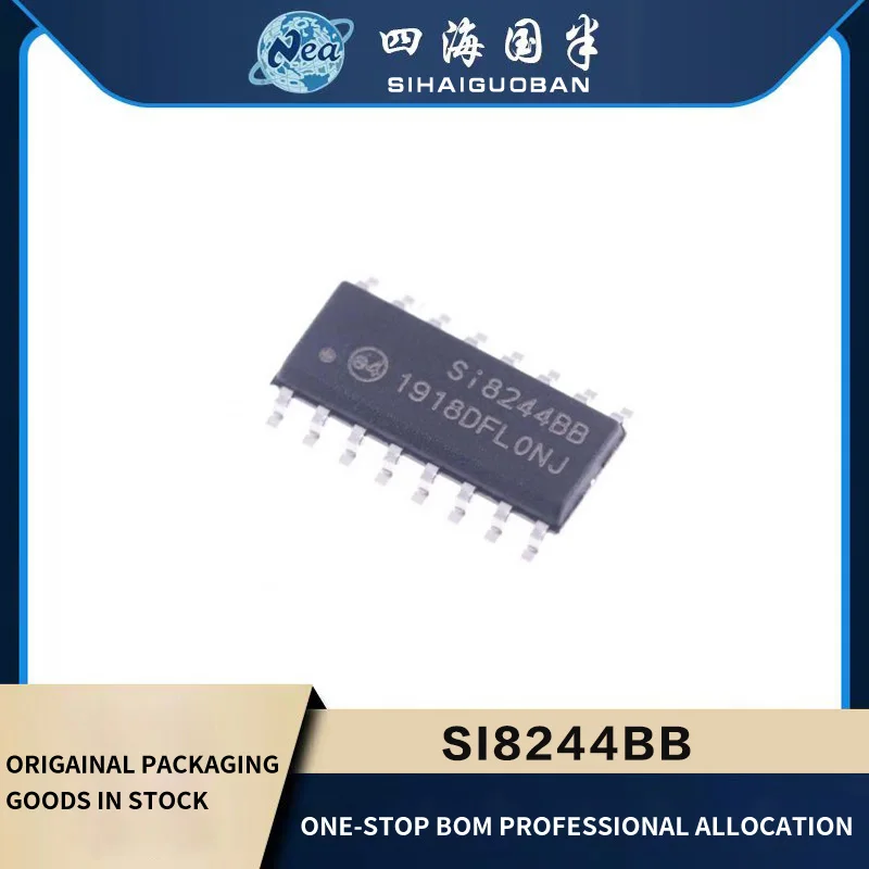 

1PCS Original New SI8244BB-D-IS1R SOP16 SI8244BB IC LINE DRIVER 16SOIC