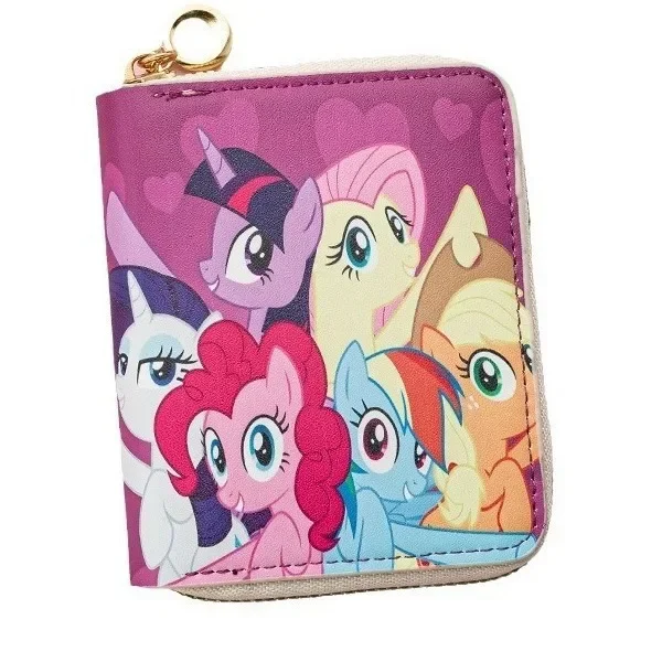 Kawaii My Little Pony Anime Pinkie Pie Rainbow Dash Creative Coin Purse Cute Cartoon Twilight Sparkle Headphone Bag Gifts