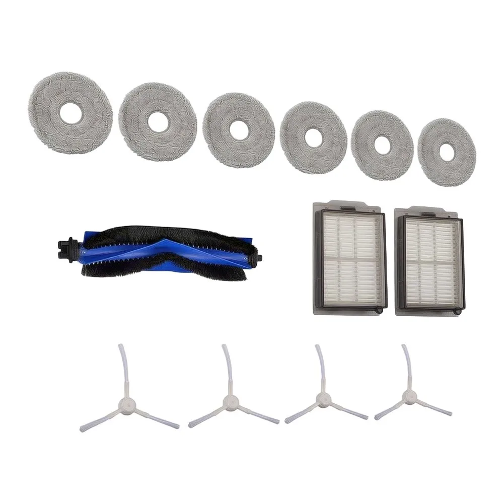 Replacement Kit For Cecotec For Conga 15090 16090 Robot Vacuum Cleaner Spare Main Side Brushes, Filters & Mop Pads