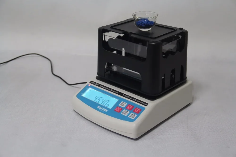 1200g Rubber Density Tester Electronic Plastic Densimeter Polymer Specific Gravity Testing Machine