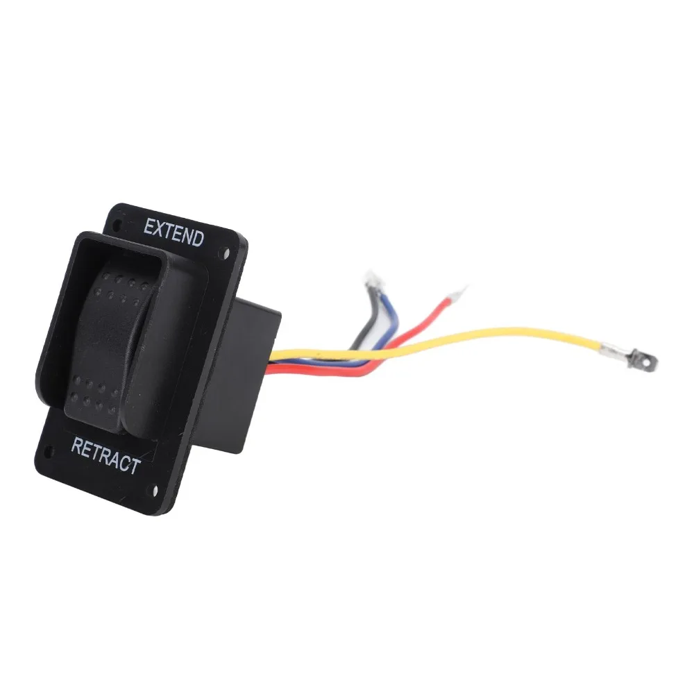 387874 Power Stabilizer Switch With Harness 12V Stabilizer Jack Switch IP66-rated Waterproof Extend Retract Switch for Lippert